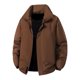 thumbnail image 2 of Ceisia Men's Breathable Nylon-Spandex Long Sleeve Outdoor Gift Jacket Zipper Pocket Solid Color, 2 of 6