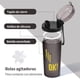 thumbnail image 3 of Botella de Agua 400ml Portátil shaker Gran Capacidad Botella Coctelera con Tapa a Prueba de Fugas y Bola Revuelta para Gimnasio, Correr, Equitación, Oficina-Negro, 3 of 4