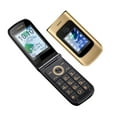 thumbnail image 2 of Teléfono celular con tapa,GSM 2G Flip Mobile Teléfono móvil con tapa Teléfono con doble tarjeta Estética elegante, 2 of 8