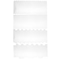 thumbnail image 2 of Shisuyan Cake Smoother 4Pcs Clear Acrylic Buttercream Smoothing Tools For Home Bakers, 2 of 8