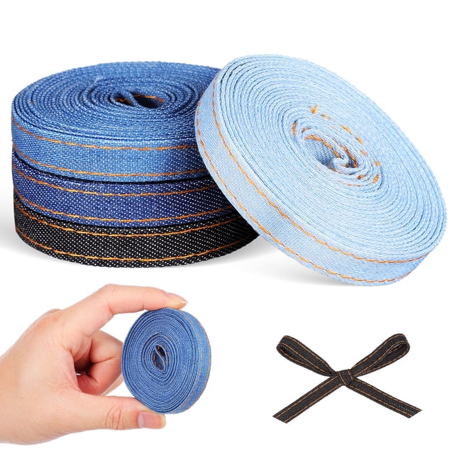 unbranded De Tela Denim Para Regalos Y Accesorios Con En Tonos Variados