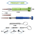 thumbnail image 3 of Glasses Screwdriver, Eyeglass Repair Kit with 10 Magnetic Screwdriver Tips, for Watch Phone Laptop Jewelry Electronic, 3 of 6