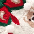 thumbnail image 5 of GYRATEDREAM Toddler Kids Girl Boy Christmas Sweater Long Sleeve Xmas Bear Knitted Crewneck Tops Baby Autumn Winter Warm Pullover for 5-6 Years Red, 5 of 7