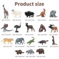 thumbnail image 3 of Figuras de animales de juguete Iftnotea Mini norteamericanas y australianas, 3 of 9