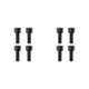 thumbnail image 1 of Sonducket 4 piezas de fijación de freno de disco Blot componente modificado Universal aleación de titanio brazo de manivela tornillo reemplazos Negro M6x20 2piezas Sonducket CBP489382, 1 of 5