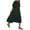 summer dress for women-Green, variant on ZVAVZ Homecoming Dresses Plus Size Fashion Women Loose Solid Color O Puff Sleeve Casual Short Sleeves Dress Ropa De Mujer
