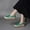 Green, variant on New Casual Loafers Women's Thick Bottom One Foot Stirrup Maternity Shoes Soft Leather Retro Single Shoes Women's Shoes Casual Shoes