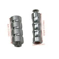 thumbnail image 3 of Motorcycle Brake Pedal Toe Foot Peg Pedal Footrest For Kawasaki For Honda For Yamaha, 3 of 5