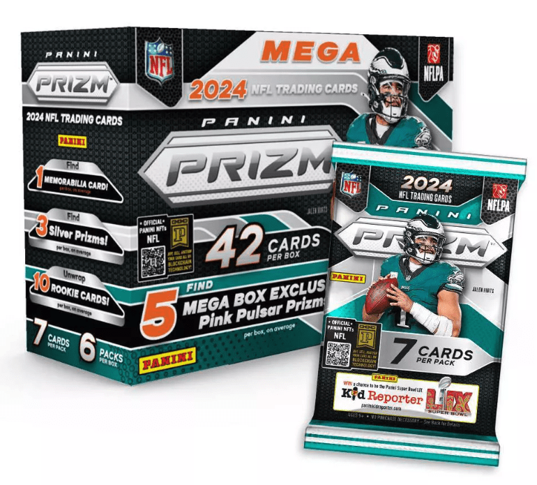 2024 NFL Panini Prizm Football Mega Box