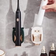 thumbnail image 2 of Soporte para cepillo de dientes eléctrico, organizador de baño montado en la pared, accesorio de ducha y baño, 3 piezas (blanco, negro y verde claro) brillar Electrónica, 2 of 5
