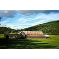 thumbnail image 2 of Foschino, Suzanne 32x23 White Modern Wood Framed Museum Art Print Titled - Country Barn 3, 2 of 4