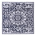 thumbnail image 4 of Unique Loom Renaissance Collection Area Rug - Roma (7' 3" Square Dark Gray/Black), 4 of 7