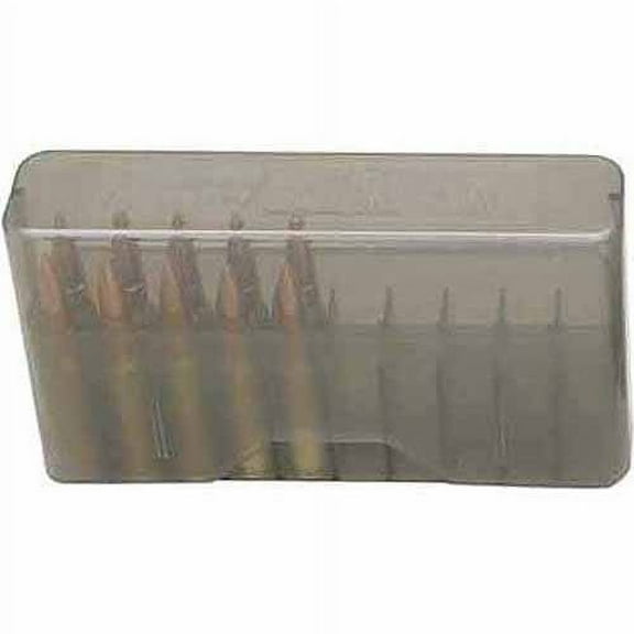 MTM J-20 Slip Top, LLD Series, 20-Round Ammo Case, Smoke