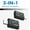 Black-839, variant on Bluetooth Audio Adapter Transmitter Receiver, 3.5mm Aux Usb, Wireless Streaming for Tv Car Speaker, Home Entertainment, Music Playback, Ihhxbz
