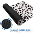 thumbnail image 6 of Long Mouse Pads for Desk,Pink and Black Of Leopard Print Desk Mats on Top Of Desks, Desk Mouse Pad Extra Large with 3mm Non-Slip Base and Stitched Edge for Gaming,Office,Work,Home 47.3"x23.6", 6 of 6