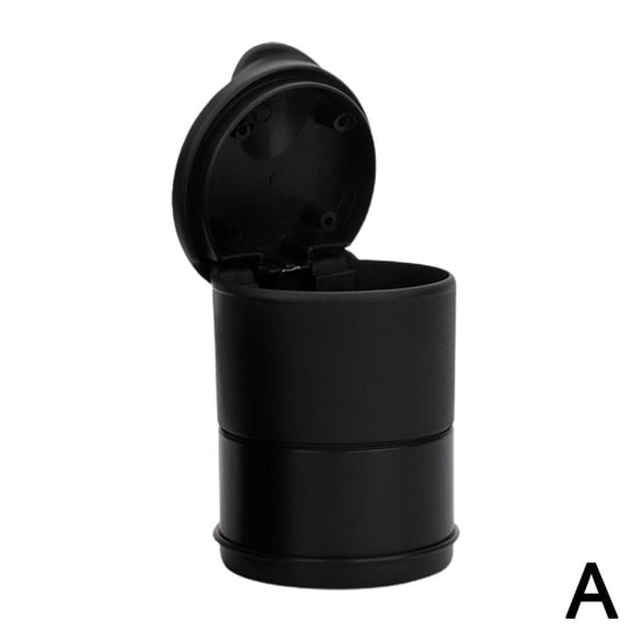 New Car Ashtray Garbage With LED Light Coin Storage Tray Cigar Cup Car Styling Ashtray Ash Universal Container J4A8 Size