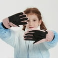 thumbnail image 2 of Kids Snow Gloves Kids Winter Gloves Winter Waterproof Ski Gloves for Boys Girls Kids Ski Mittens Gloves for Kids, 2 of 4