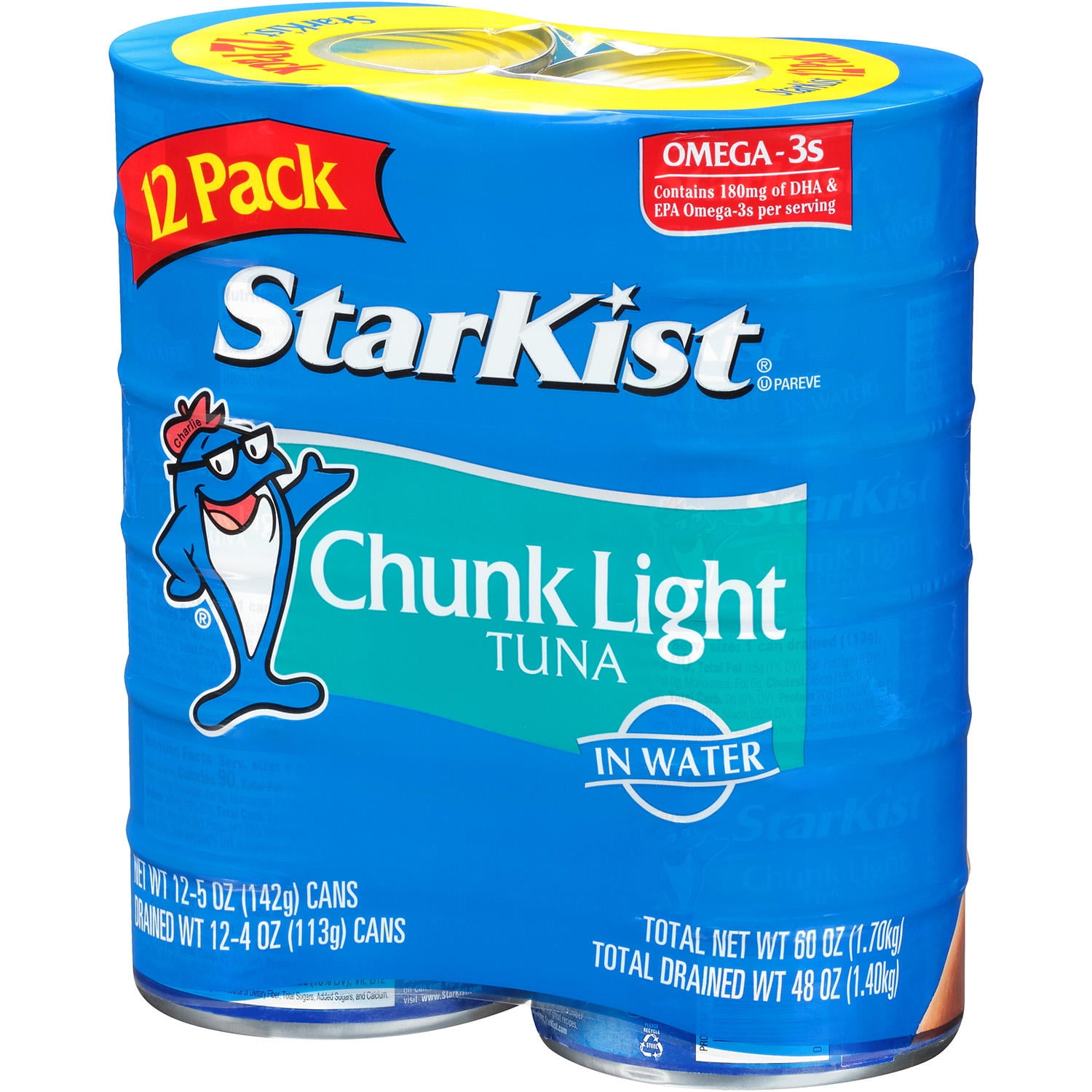 StarKist Chunk Light Tuna in Water (5 oz., 12 pk.) - Pack of 2