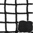 thumbnail image 1 of Loft Bed Safety Netting, Black Child Safety Rope Net for Indoor and Outdoor, Balcony Stair Railing Protective Netting, Backyard Fence Sports Netting(Size:1M×2M(3.3FT×6.5FT),Color:Black), 1 of 8