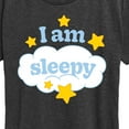 thumbnail image 3 of Instant Message - I Am Sleepy - Women's Short Sleeve Graphic T-Shirt, 3 of 6