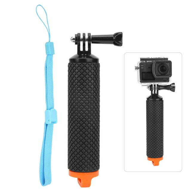 Empuñadura Flotante Impermeable para Cámara ACTION para 9 Session Manejador de Cámara Y Kit de Accesorios de Montaje de para Deportes Acuáticos Y Cámaras de Acción ANGGREK Otros