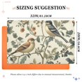 thumbnail image 6 of Yayeee Doormat for Indoor Entrance 32" x 20" Non Slippery Floor Rug, Green Birds, 6 of 8