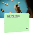 thumbnail image 4 of Snooker Cue Tip File Billiard Cue Tip Burnisher Portable Stainless Steel High Strength Billiard Cue Tip Shaper Snooker Pool Burnisher File Repair Tool Billiards Sory, 4 of 7