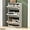 3 Flip Drawer - Light Grey, variant on FUFU&GAGA Shoe Cabinet with 2 Flip Drawers for Entryway, Modern Shoe Storage Cabinet, Freestanding Shoe Rack Storage Organizer (23.6”W x 9.4”D x 31.4”H) (Light Grey)