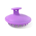 thumbnail image 1 of (2 unidades) Cepillo de champú para el cabello, masajeador de cuero cabelludo, silicona sólida sin moho, color morado, 1 of 3