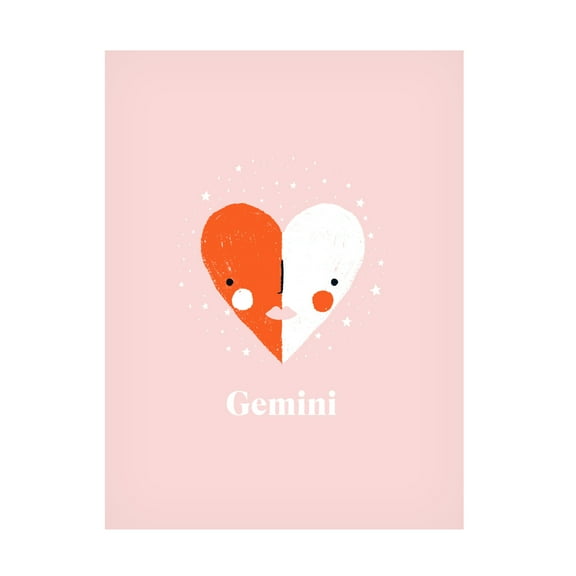 Trademark Fine Art Aislinn Simmonds Gemini Canvas Wall Art