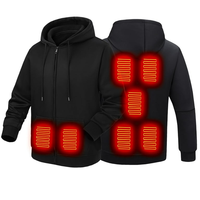 HXWCHs Men's High-Quality Hoodie at Low Price Men's Smart Heating