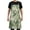 Flower and Green Leave, variant on Hand Drawn Cloud Star Kitchen Apron with 2 Pockets Adjustable waterproof Cooking Aprons for Women Men Chef