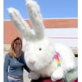 thumbnail image 2 of American Made Huge Stuffed Bunny 52 Inch Soft Gigantic Plush Rabbit Made in USA, 2 of 9