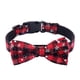 thumbnail image 1 of Collar de mascotas con patrón de Navidad impreso para el cuello de nylon ajustable para perros de gato de mascota collares personalizados para su tamaño de mascotas, 1 of 4