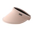 thumbnail image 4 of WEIYLL Empty Top Sun Hat Large Brim For Face Shading Adjustable Hood Circumference For Summer Sun Hat Pink for -, 4 of 4