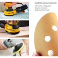 thumbnail image 4 of Pack of 100 sanding discs Ø 125 mm grain with 8 round holes Hook and loop for eccentric sander 5inch（P320）.., 4 of 5