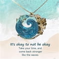 thumbnail image 3 of KOYPTL Mother's Day Valentine's Day Birthday Gift for Girlfriend MotherOath Jewelry Set Necklace Earrings Ring Jewelry Set Jewelry Set For Women Cean Beach Jewelry Set For Women Summer Jewelry Gift, 3 of 4