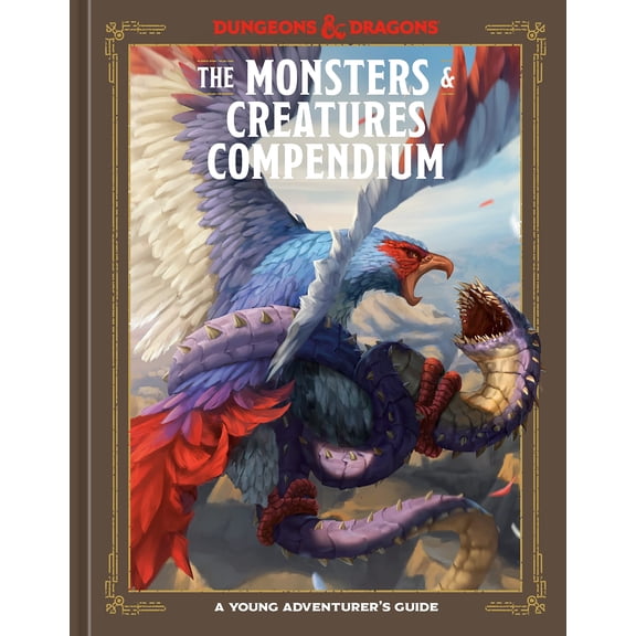 Pre-Owned Dungeons & Dragons Young Adventurer's Gu The Monsters & Creatures Compendium (Dungeons & Dragons): A Young Adventurer's Guide, (Hardcover)