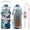 Color 2, variant on Party Zealot Large Half Gallon 64 OZ Motivational Water Bottle with Sleeve Straw Time Marker BPA Free for Sport and Fitness