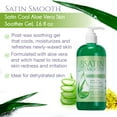 thumbnail image 3 of Satin Smooth Aloe Vera Gel, Hydrating and Soothing Aloe Gel Formula for After Wax Care, 16 fl oz, 3 of 4