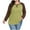 Womens Tops Green, variant on ylioge T Shirts for Women Plus Size S-5X Long Sleeve Crewneck T Shirts Womens Casual Color Block Pullover Basic Raglan Loungewear Tees Top