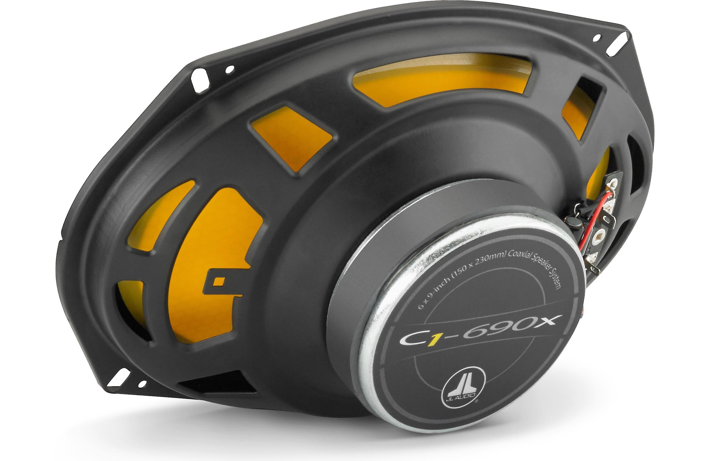 JL Audio C1-690x 6 x 9-inch Coaxial Speakers with 0.75-inch