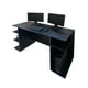 thumbnail image 1 of Escritorio Gamer DECOMOBIL Melamina Mdp 140cm X 75cm X 60cm Negro Mate/Azul, 1 of 5
