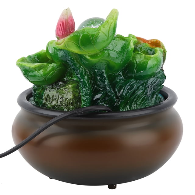 Lucky Fish Fountain Mini Escritorio Feng Shui Escritorio Para El Hogar