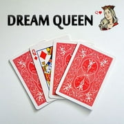 MilesMagic Magician's Dream Queen Mentalism Illusion Effect Real Card Gimmick Magic Trick