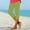Mint Green plus size capri leggings a1, variant on Cagogo Women Plus Size Capri Pants Elastic Waist Solid Casual Active Workout Sport Capri Leggings Fit Length, Light Blue 3XL