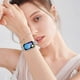 thumbnail image 5 of For Xiaomi Redmi Watch 4 Watchband Heart Clover Decor Silver Zinc Alloy Metal Strap, 5 of 5