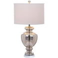 thumbnail image 5 of SAFAVIEH Morocco 27 in. H Solid Glam Glass Table Lamp, Silver/Ivory, Set of 2, 5 of 7