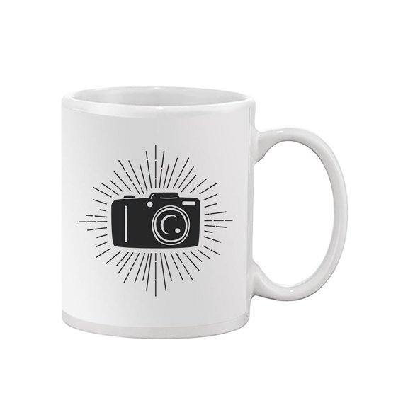Black Camera Icon Mug -Image by Shutterstock,