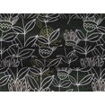 thumbnail image 4 of oneOone Velvet Black Fabric Abstracts Sewing Craft Projects Fabric Prints By Yard 58 Inch Wide, 4 of 5